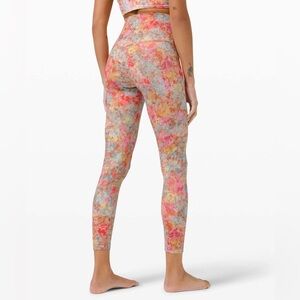 Lululemon Align Pant 25" in Inflorescence Multi Size 2